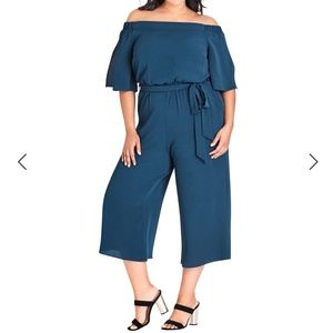 NWT City Chic Aflutter Jumpsuit